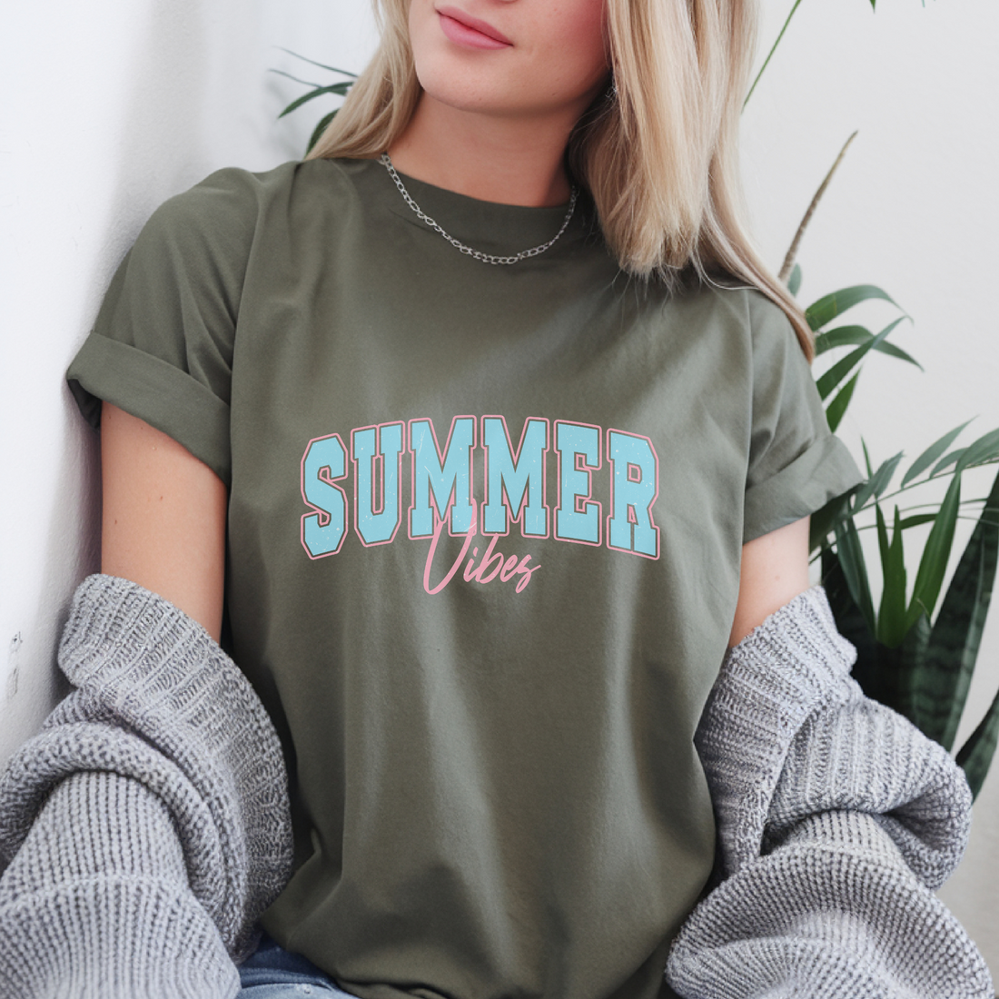 Girls' Summer Vibes T-Shirt – Lightweight Cotton Tee for Sunny Days