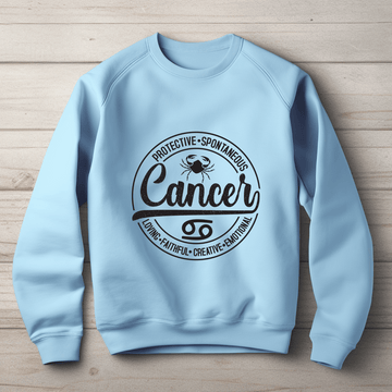 ♋ Cancer Sweater – Soft & Comforting Zodiac Sweatshirt