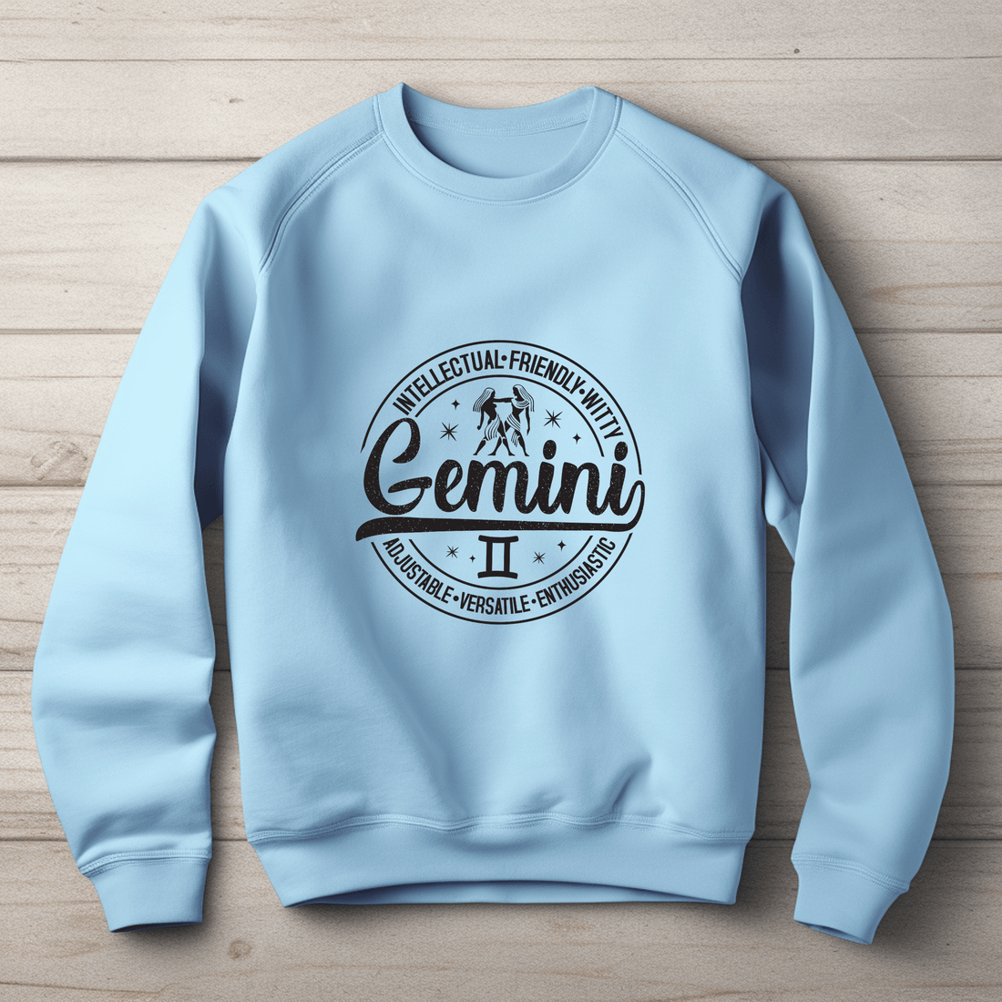 ♊ Gemini Sweater – Fun & Versatile Astrology Sweatshirt