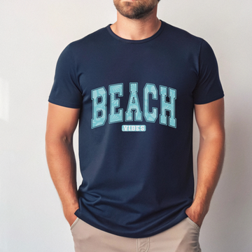 Men's Summer Vibes T-Shirt – Lightweight Cotton Tee for Warm Days