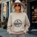 Unique Aquarius sweater with astrology design