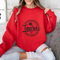 Cozy astrology sweatshirt for Taurus
