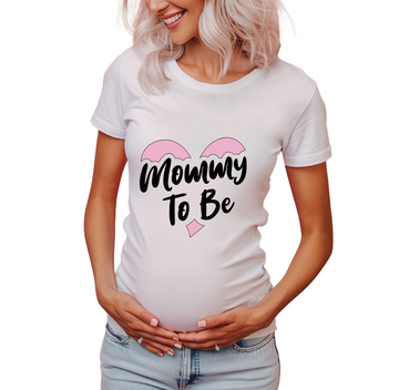 Maternity Short Sleeve T-Shirt – Comfy & Stylish for Expecting Moms