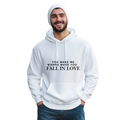 You Make Me Fall in Love Sweater by XNOBIX – Cozy, romantic sweater with a sweet message, perfect for everyday comfort and style